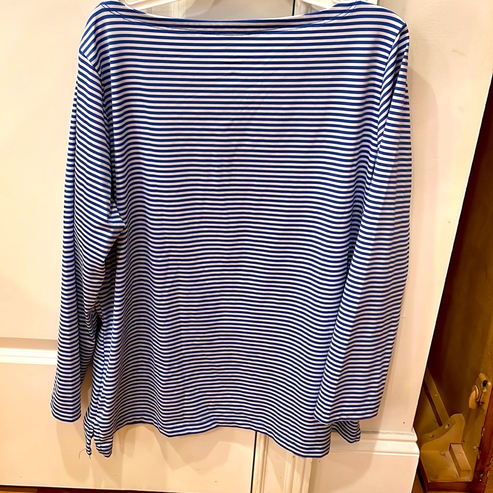 Women’s Vineyard Vines Sankary, long sleeve, Scoop neck, Top, Size extra-large - Picture 3 of 5